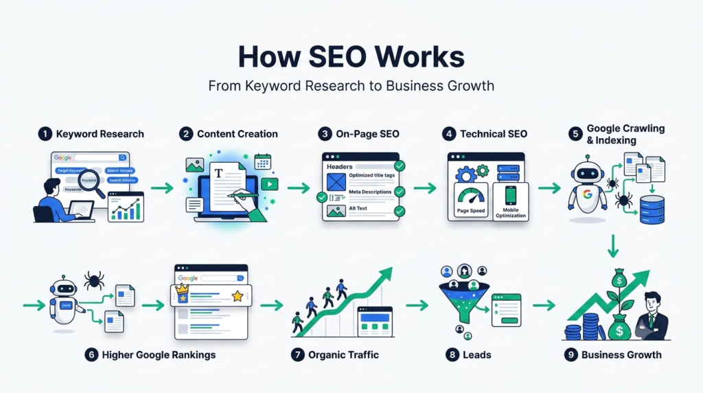 how seo work